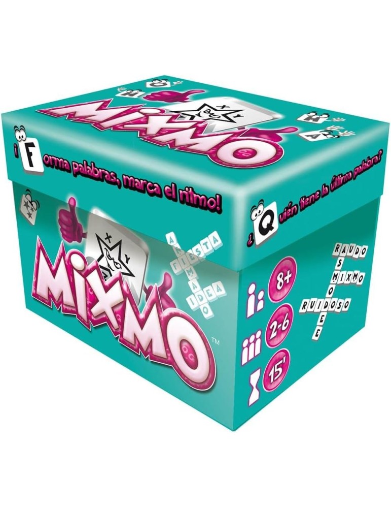 Zygomatic MIX02ES. Juego de tablero MIXMO. 2-6 jug +8 años