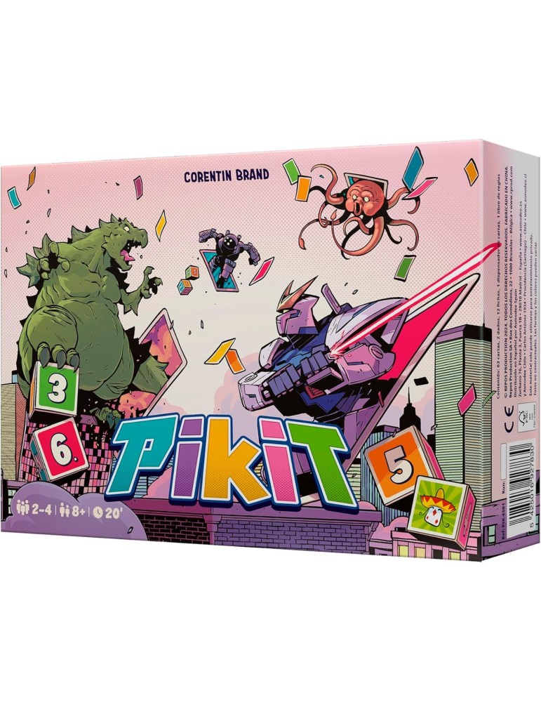 Repos Production PIKES01. Juego de tablero Pikit. 2-4 jug +8 años
