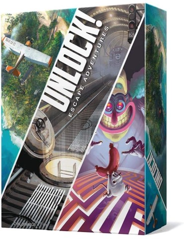 Space Cowboys SCUN0001. Juego de Cartas Unlock! Escape Adventures. 2-6 jug +10 años