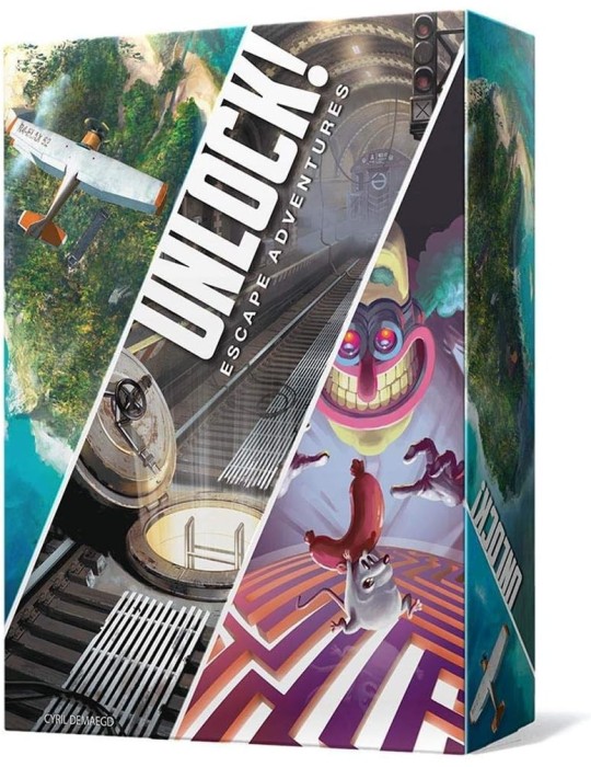Space Cowboys SCUN0001. Juego de Cartas Unlock! Escape Adventures. 2-6 jug +10 años