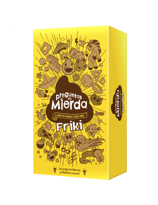 Le droit du perdre EELDCQ02. Juego de Cartas Preguntas de mierda FRIKI. 3-6 jug +14 años