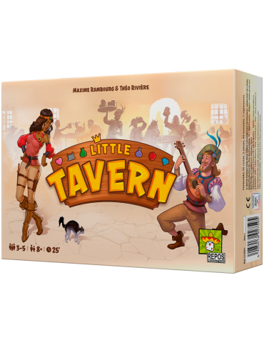 Repos Production LTES01. Juego de tablero Little Tavern. 3-5 jug +8 años
