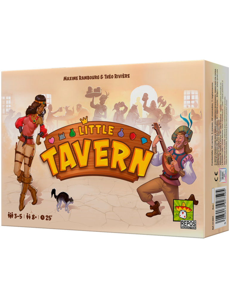 Repos Production LTES01. Juego de tablero Little Tavern. 3-5 jug +8 años