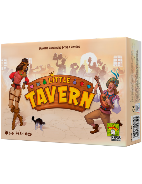Repos Production LTES01. Juego de tablero Little Tavern. 3-5 jug +8 años
