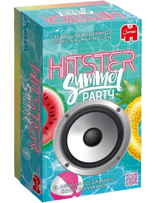 Jumbo 1120100355. Juego de tablero Hitster Summer Party. 2-10 jug +16 años