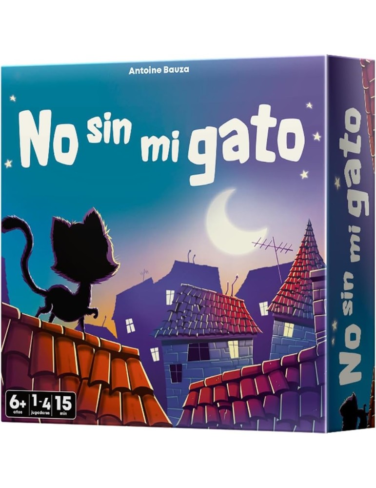 Cocktail Games CGCH0001ES. Juego de tablero No sin mi gato. 1-4 jug +6 años