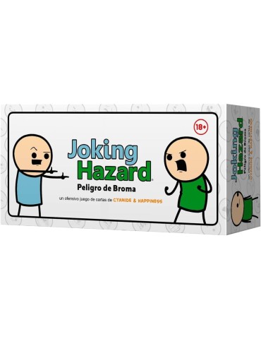 Explosm EXMJH01ES. Juego de tablero Peligro de broma. 3-10 jug +18 años