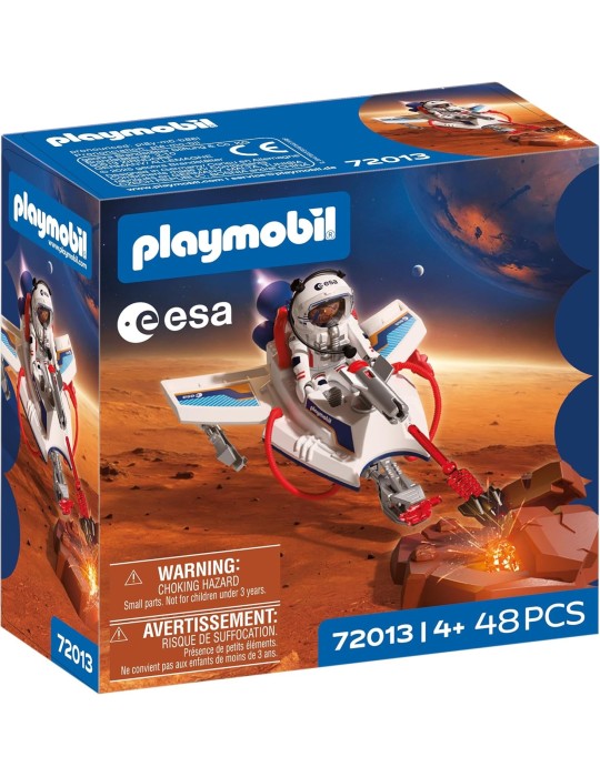 Playmobil Space Esa 72013. Policía con radar de velocidad. A partir de 4 años