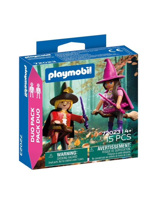 Playmobil Duo Pack 72023. Bruja y mago. A partir de 4 años