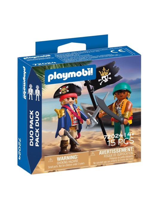 Playmobil Duo Pack 72024. Piratas. A partir de 4 años