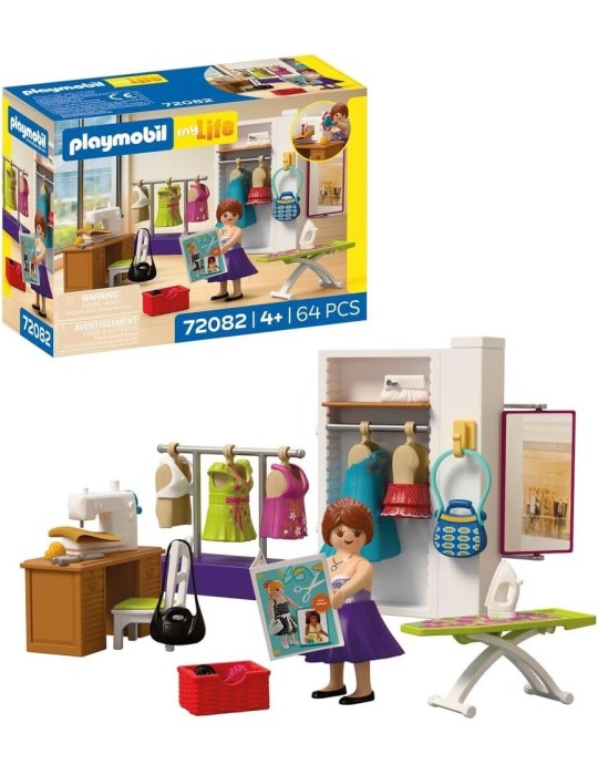Playmobil MyLife 72082. Diseñadora de moda. A partir de 4 años