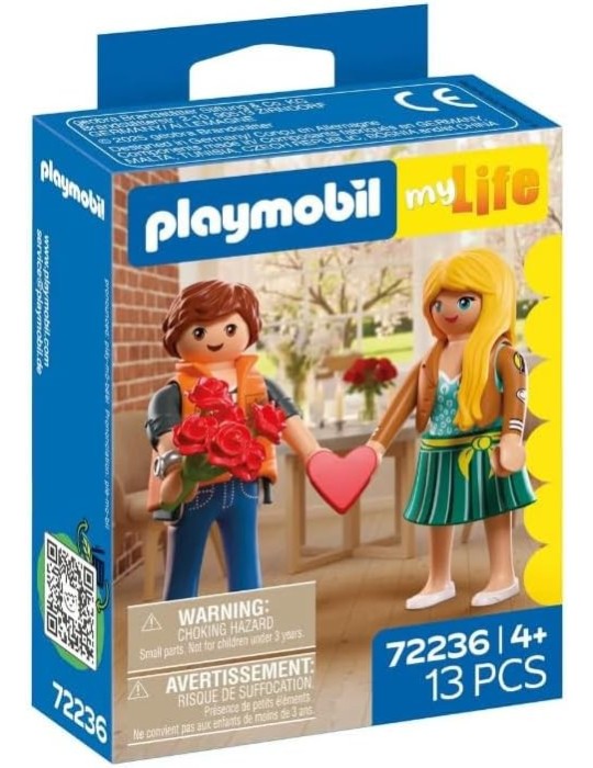 Playmobil MyLife 72236. Pareja de enamorados. A partir de 4 años