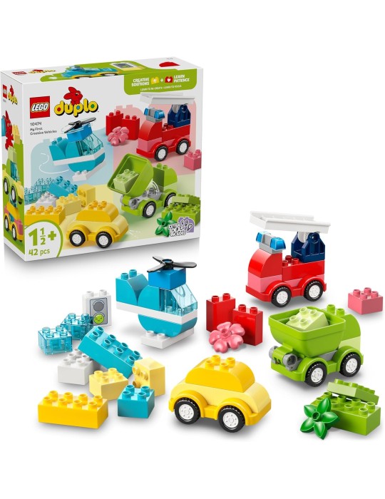Lego DUPLO 10474. Vehículos Creativos. Más de 1 año y medio. 42 piezas