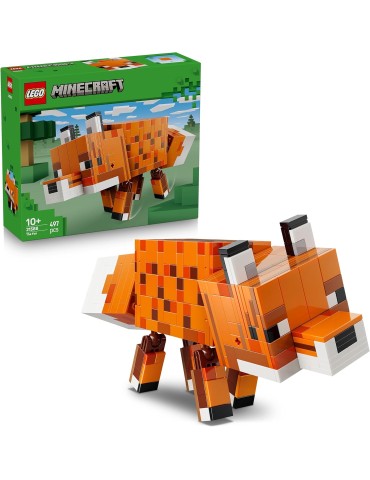 Lego Minecraft 21588. El Zorro. Más de 10 años. 497 piezas