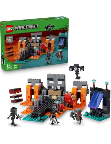 Lego Minecraft 21590. La Batalla contra el Wither. Más de 8 años. 494 piezas