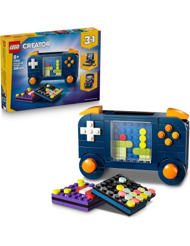 Lego Creator 3 en 1 31380. Consola de Videojuegos Retro. Más de 8 años. 268 piezas