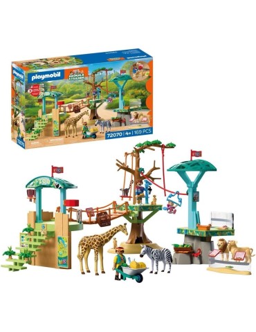 Playmobil Animals & Friends 72070. Zoo: Parque de aventuras. A partir de 4 años