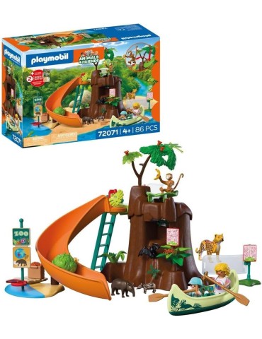 Playmobil Animals & Friends 72071. Zoo: Aventura en la jungla. A partir de 4 años