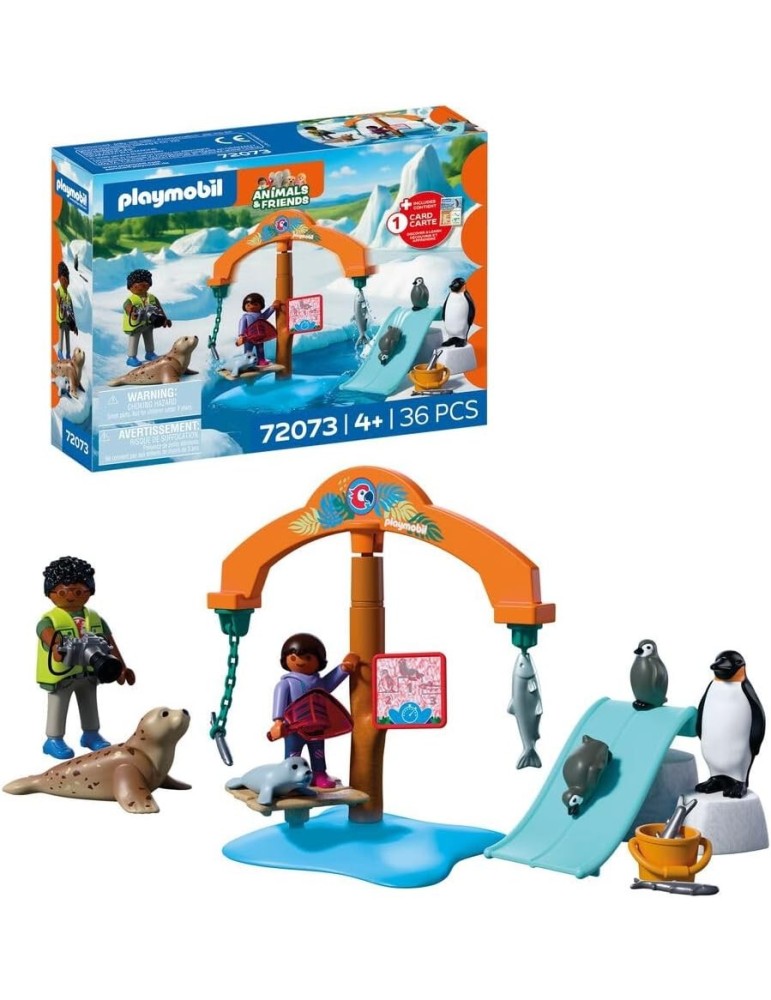 Playmobil Animals & Friends 72073. Zoo: Expedición al hielo. A partir de 4 años