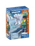 Playmobil Animals & Friends 72090. Zoo: Oso polar y cuidador. A partir de 4 años