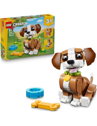 Lego Creator 3 en 1 31382. Simpáticos Animales: Cachorro Juguetón. Más de 8 años. 336 piezas