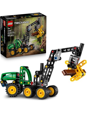 Lego Technic 42218. Cosechadora con Ruedas John Deere 1470H. Más de 7 años. 117 piezas.