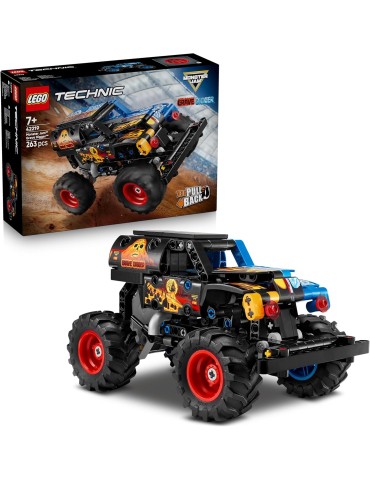 Lego Technic 42219. Monster Jam™ Grave Digger™ Fuego y Hielo. Más de 7 años. 263 piezas