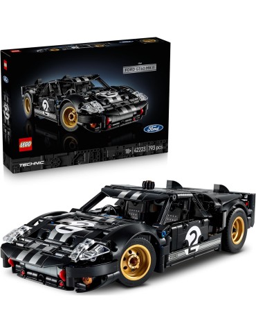 Lego Technic 42223. Coche de Carreras Ford GT40 MKII de 1966. Más de 18 años. 793 piezas.