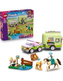 Lego Friends 42695. Remolque para Caballo y Potrillo. Más de 7 años. 279 piezas.