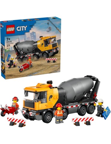 Lego City 60478. Hormigonera. Más de 7 años. 371 piezas.