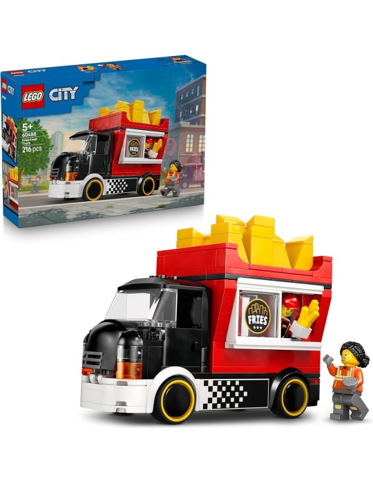 Lego City 60488. Camión de Patatas Fritas. Más de 5 años. 216 piezas.