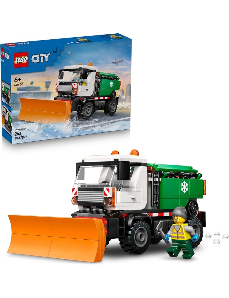 Lego City 60490. Quitanieves. Más de 6 años. 263 piezas.