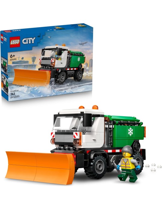 Lego City 60490. Quitanieves. Más de 6 años. 263 piezas.