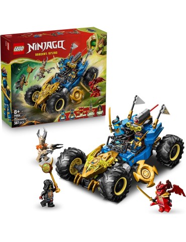 Lego Ninjago 71856. Coche Transformable de Jay. Más de 8 años. 387 piezas.