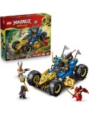 Lego Ninjago 71856. Coche Transformable de Jay. Más de 8 años. 387 piezas.