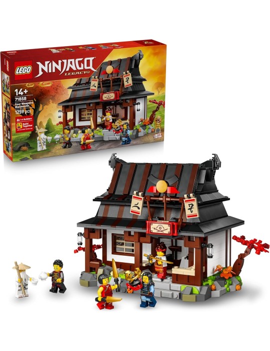 Lego Ninjago 71858. Herrería Cuatro Armas: 15 Aniversario. Más de 14 años. 1259 piezas.