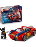 Lego Marvel 76336. Coche de Spider-Man vs. Lobezno Venomizado. Más de 7 años. 134 piezas.