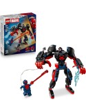Lego Marvel 76337. Armadura Robótica de Miles Morales vs. Spider-Man 2099. Más de 6 años. 135 piezas.