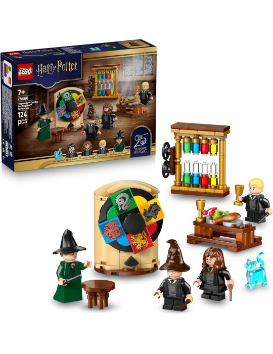 Lego Harry Potter 76460. Castillo de Hogwarts: Ceremonia del Sombrero Seleccionador. Más de 7 años. 124 piezas.
