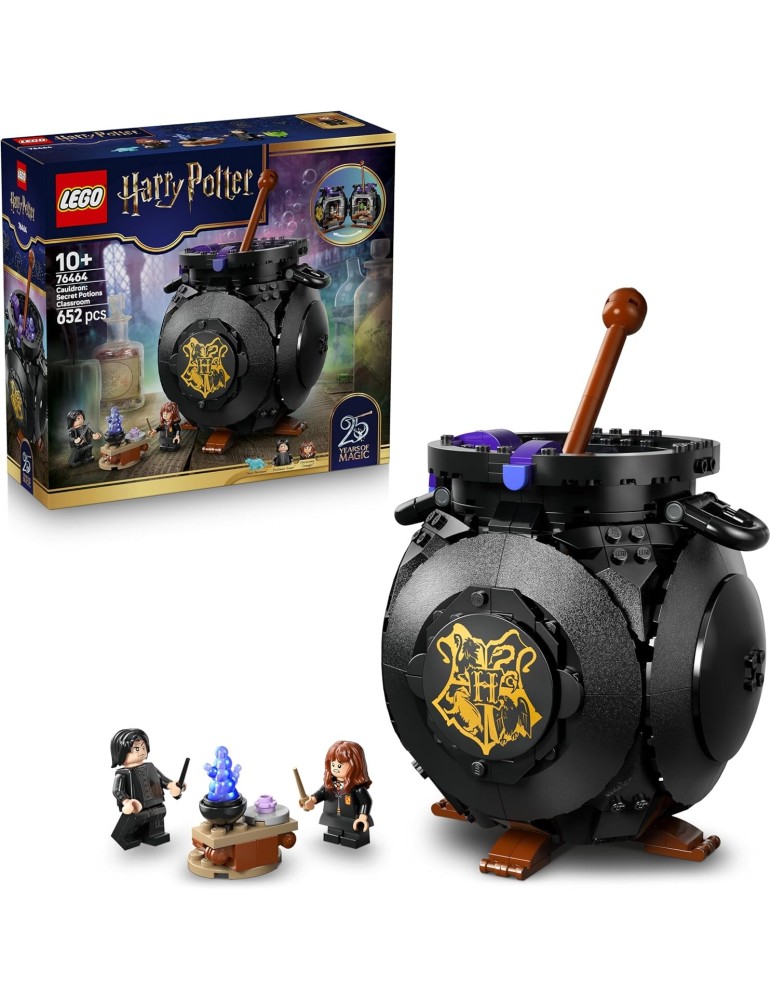 Lego Harry Potter 76464. Caldero: Aula de Pociones Secretas. Más de 10 años. 652 piezas.
