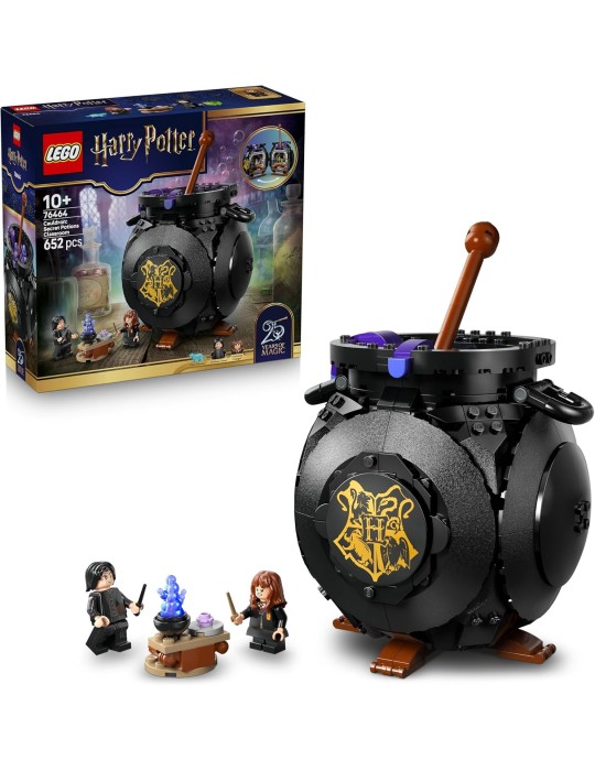 Lego Harry Potter 76464. Caldero: Aula de Pociones Secretas. Más de 10 años. 652 piezas.