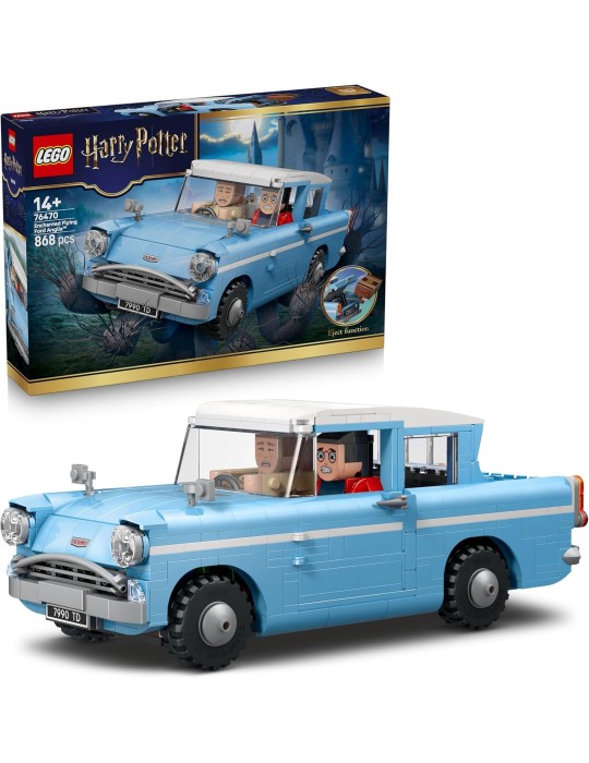 Lego Harry Potter 76470. Ford Anglia Volador Encantado. Más de 14 años. 868 piezas.