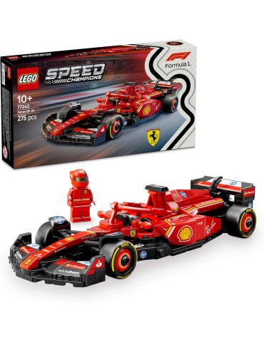 Lego Speed Champions 77242. Coche de Carreras Ferrari SF-24 F1. Más de 10 años. 275 piezas.