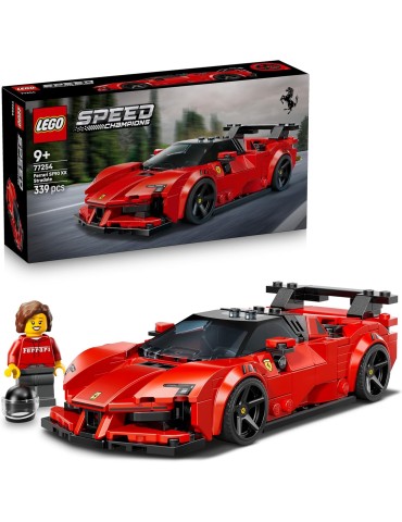 Lego Speed Champions 77254. Coche Deportivo Ferrari SF90 XX Stradale. Más de 9 años. 339 piezas.