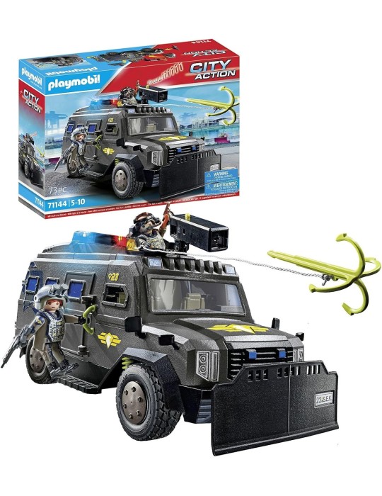 Playmobil City Action 71144. Fuerzas Especiales - Vehículo Todoterreno. A partir de 5 años