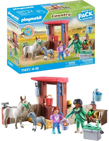 Playmobil Country 71471. Veterinaria de granja. A partir de 4 años