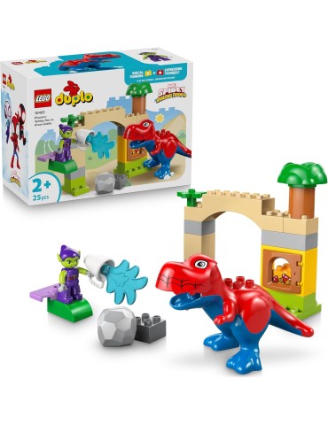 Lego Duplo Marvel 10463. Dinosaurio Spidey-Rex vs. Duende Verde. Más de 2 años. 25 piezas.