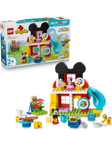 Lego Duplo Marvel 10465. Casa de Mickey Mouse con Minnie y Pluto. Más de 2 años. 87 piezas.
