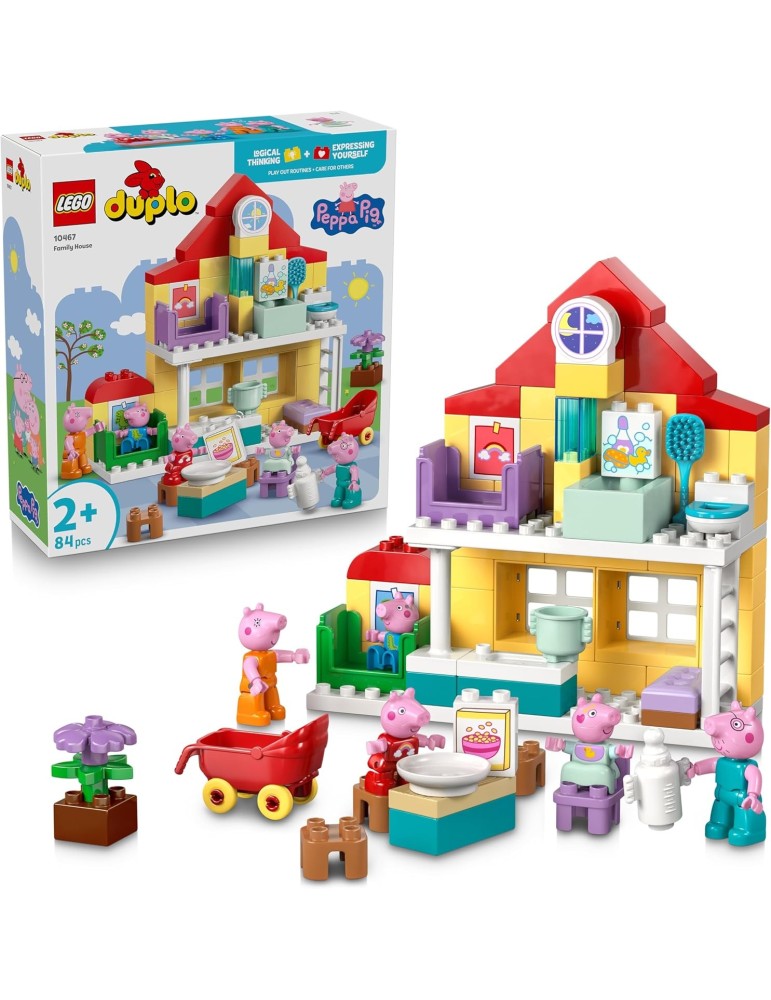 Lego Duplo Marvel 10467. Casa Familiar. Más de 2 años. 84 piezas.