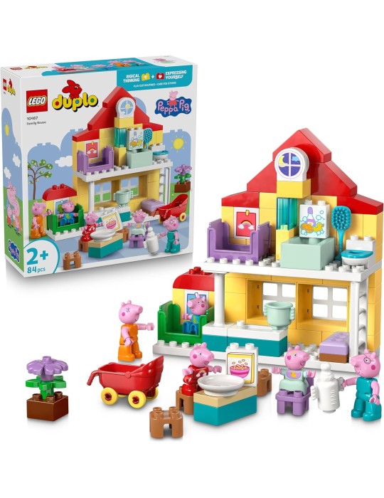 Lego Duplo Marvel 10467. Casa Familiar. Más de 2 años. 84 piezas.